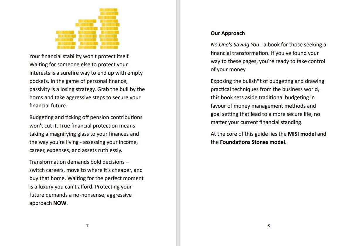 No One's Saving You! Building a Financial Foundation for Life